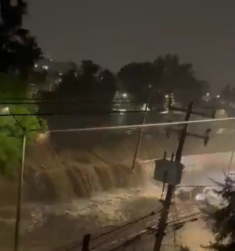 Fuertes Lluvias Desbordan El R O Hondo Y Causan Inundaciones En