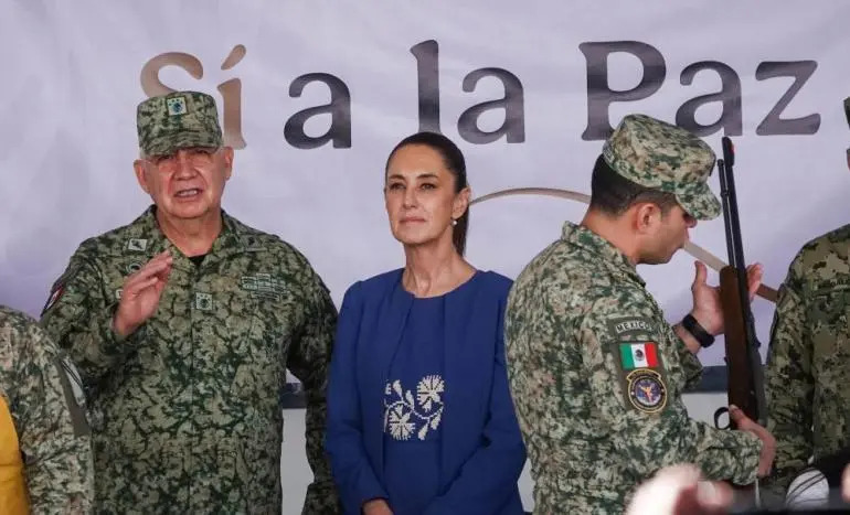 Arranca programa “Sí al Desarme, Sí a la Paz” en la Basílica de Guadalupe