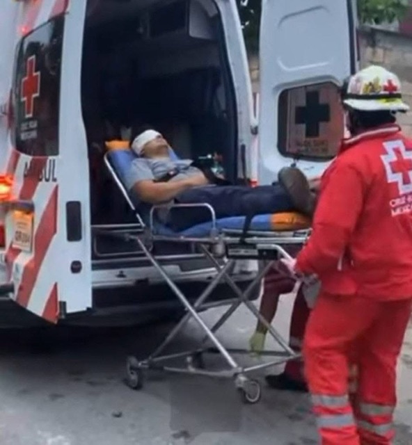 Le sacó el ojo a uno de sus vecinos; fue detenido por policías en Playa del Carmen