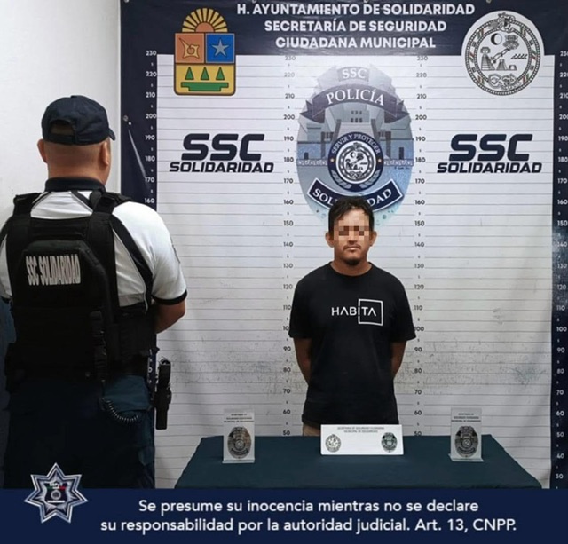 Detenido en Playa del Carmen por presunto abuso sexual