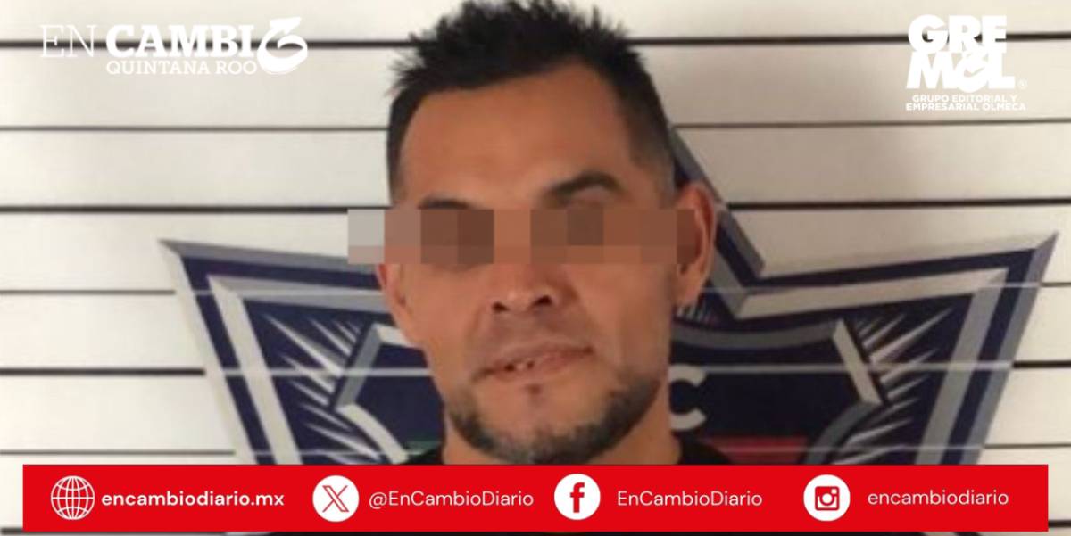 Detienen a Juan Manuel "N" por presunto encubrimiento en Cancún