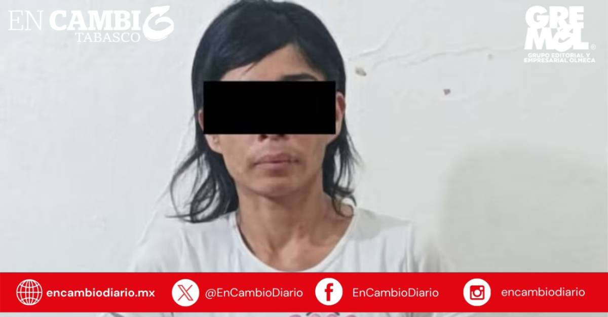 Detienen a mujer en Villahermosa por golpear a su hija