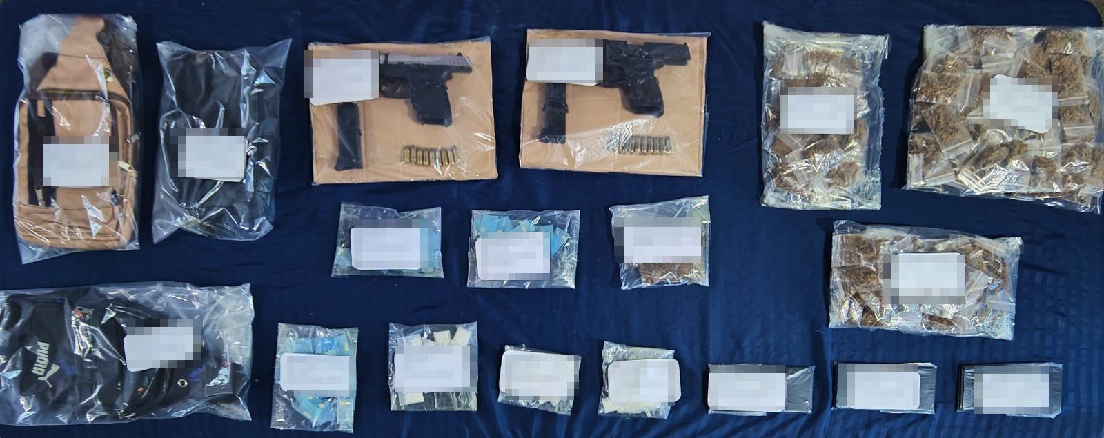 Detienen a tres hombres por drogas y portación de armas en Cancún