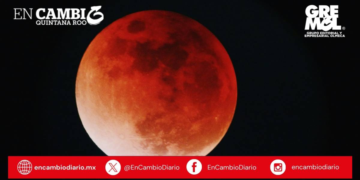México podrá observar el único eclipse lunar de 2025, conocido como "Luna Roja"