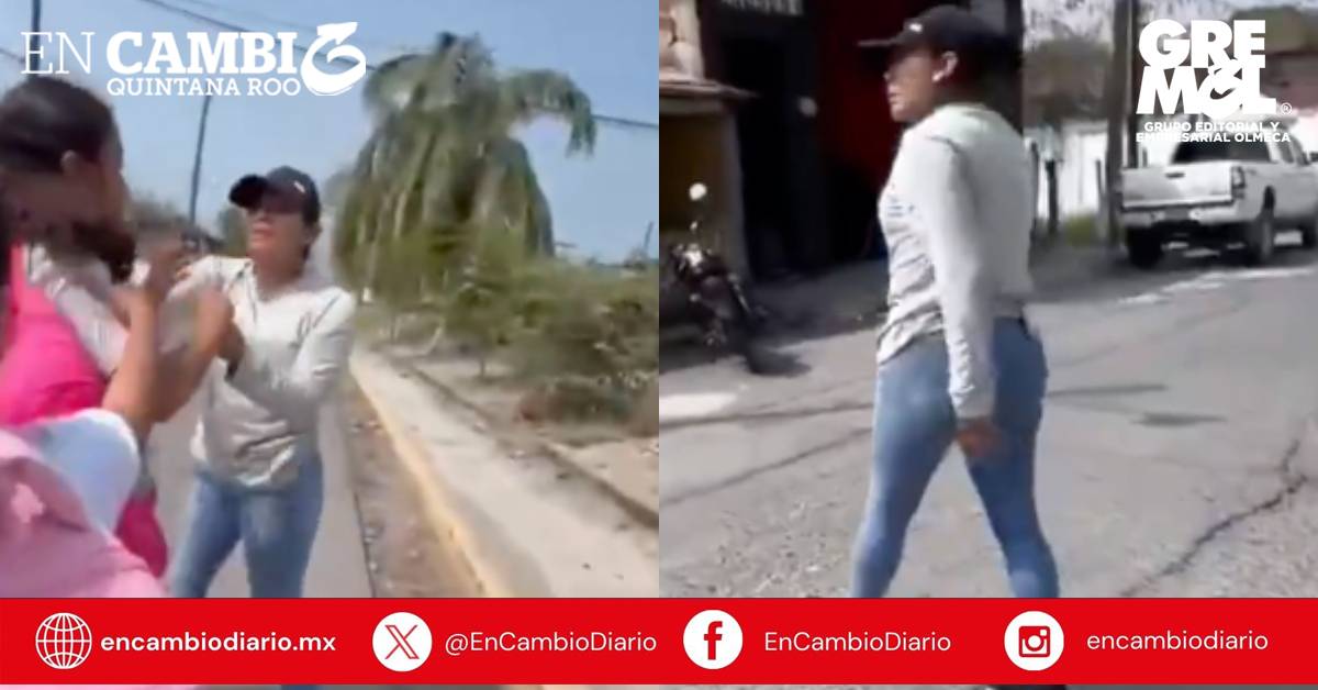 Mujer agrede a estudiante de secundaria en Veracruz