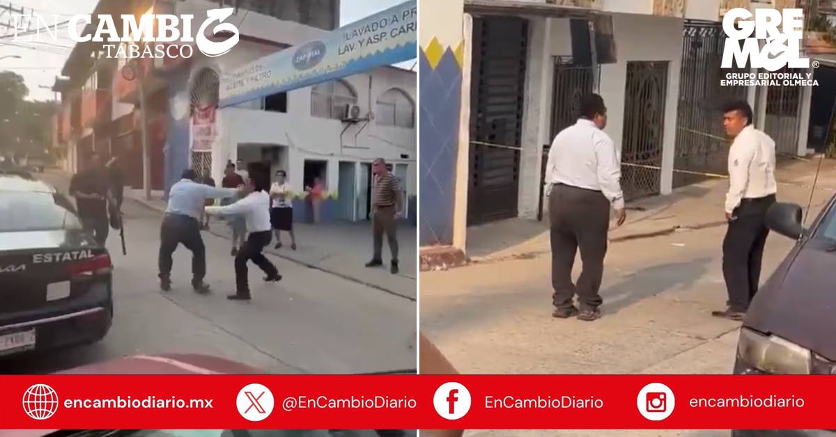 Pelea entre funerarias por un cuerpo termina en detención en Tabasco