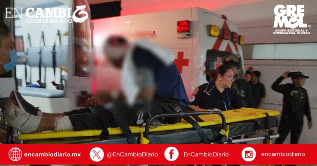 Persecución termina con captura de sospechoso y motocicleta robada en Cancún