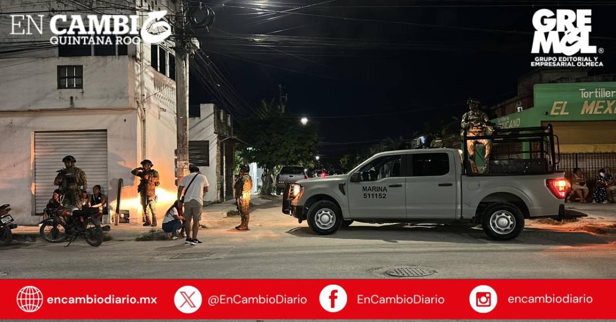 Realizan cateos simultáneos en Cancún por delitos de narcomenudeo