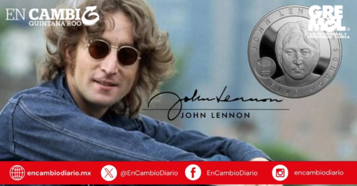 Royal Mint lanza moneda conmemorativa para celebrar los 85 años de John Lennon