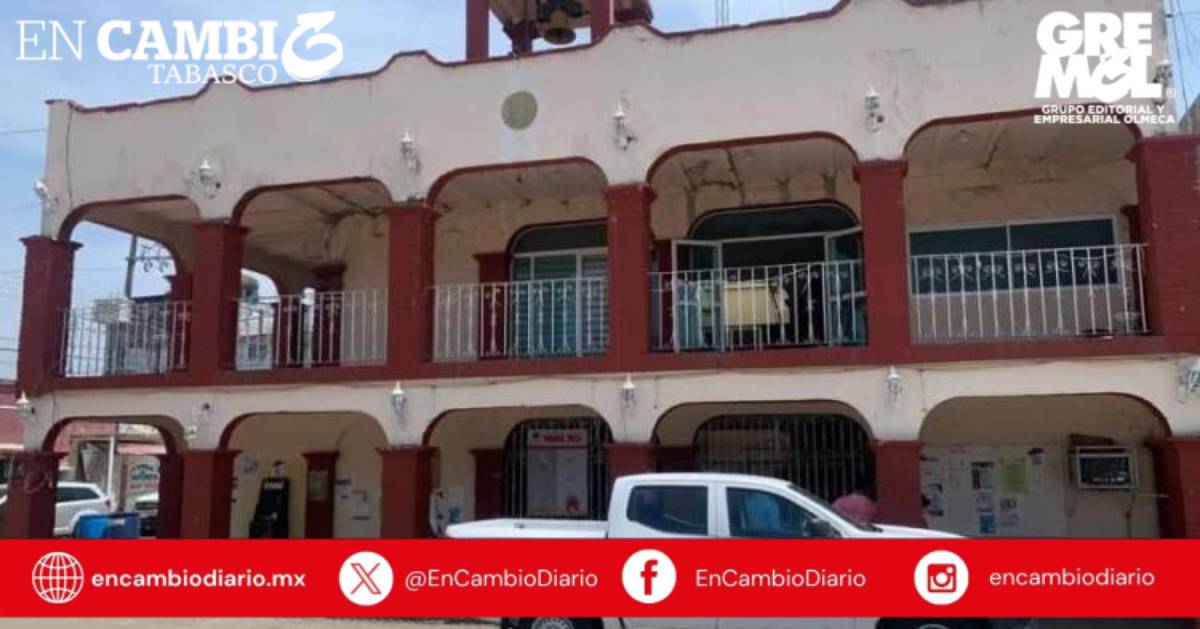 Se registra robo en el palacio municipal de Jalapa
