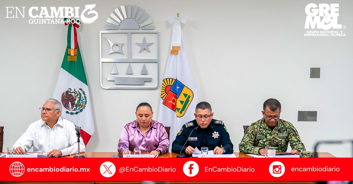 Asegura más de 4 mil dosis de narcóticos y armas en una semana en Quintana Roo