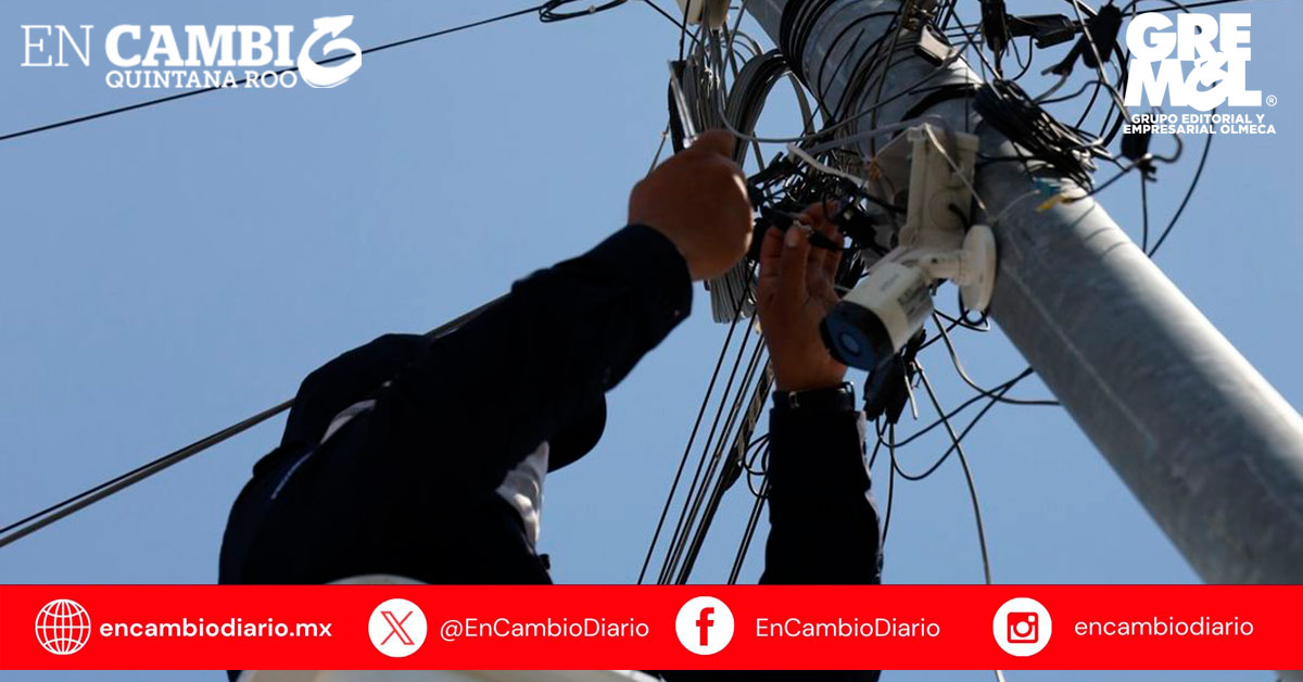 Aseguran cámaras de videovigilancia instaladas sin permiso en la Sm. 248 de Cancún