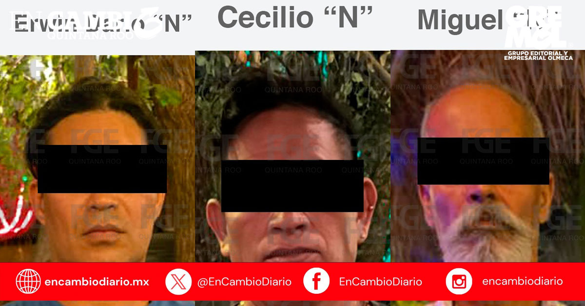 Aseguran drogas, armas y vehículo tras operativos en Tulum y Chetumal