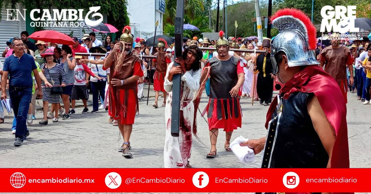 Cancún se prepara para conmemorar la Semana Santa con viacrucis, procesiones y operativos de seguridad