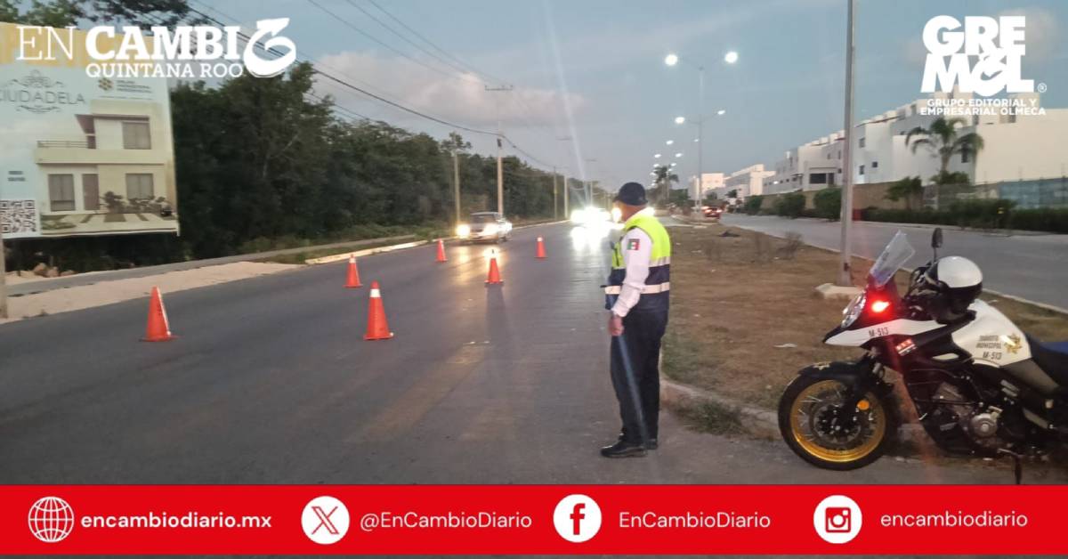 Cierres viales por remodelaciones este miércoles 9 de abril en Cancún
