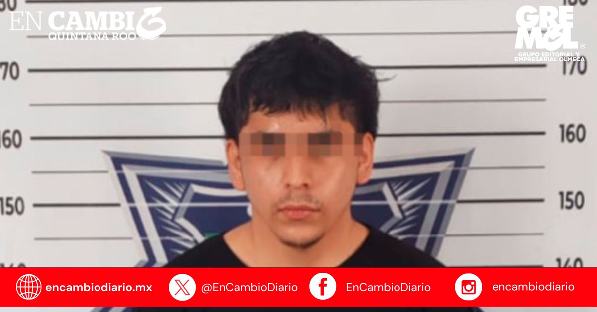 Sujeto es arrestado tras persecución vehicular en la Supermanzana 259