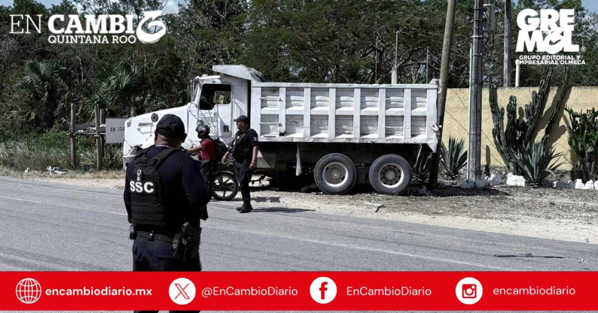 Niña de 6 años muere tras accidente en la carretera Tulum-Cobá