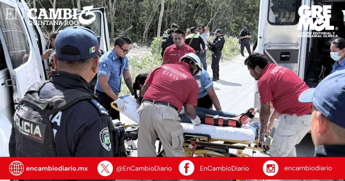 Niña de 6 años muere tras accidente en la carretera Tulum-Cobá