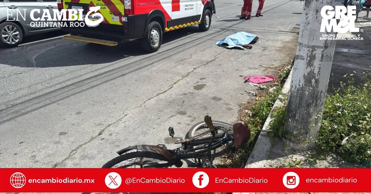 Taxista presuntamente responsable de la muerte de un ciclista en Cancún