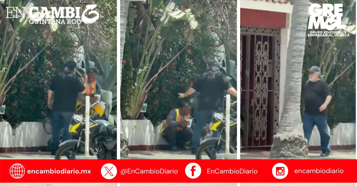 Turista extranjero agrede a trabajador en Mazatlán y desata indignación en redes
