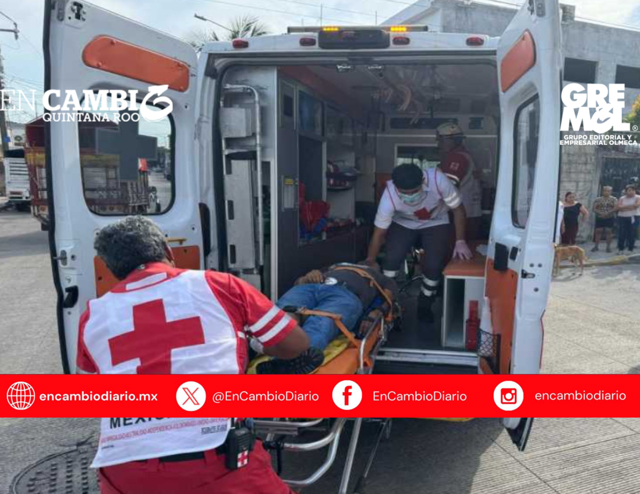 Motociclista lesionado tras ser arrollado por conductor que se dio a la fuga en la colonia Colosio