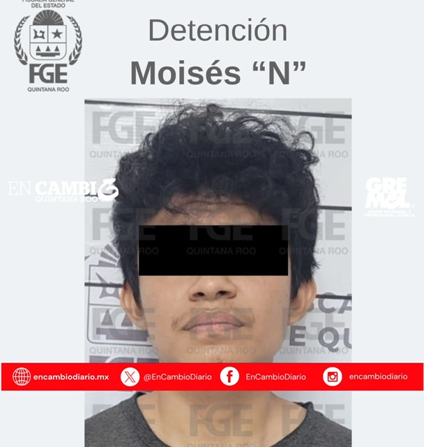 FGE realiza cateo y captura a masculino por pornografía infantil en la Supermanzana 231 en Cancún