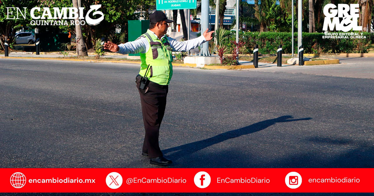 Anuncian nuevos cierres y desvíos viales en Cancún por obras
