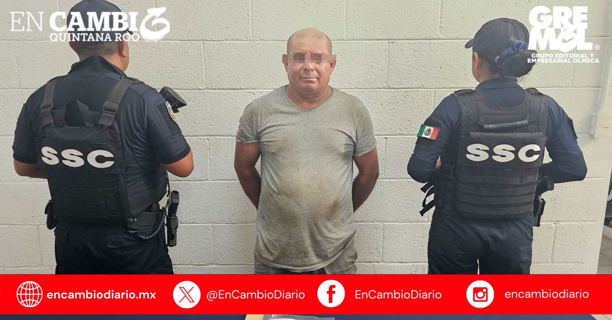 Detienen en Cozumel a motociclista por presunto delito contra la seguridad vial