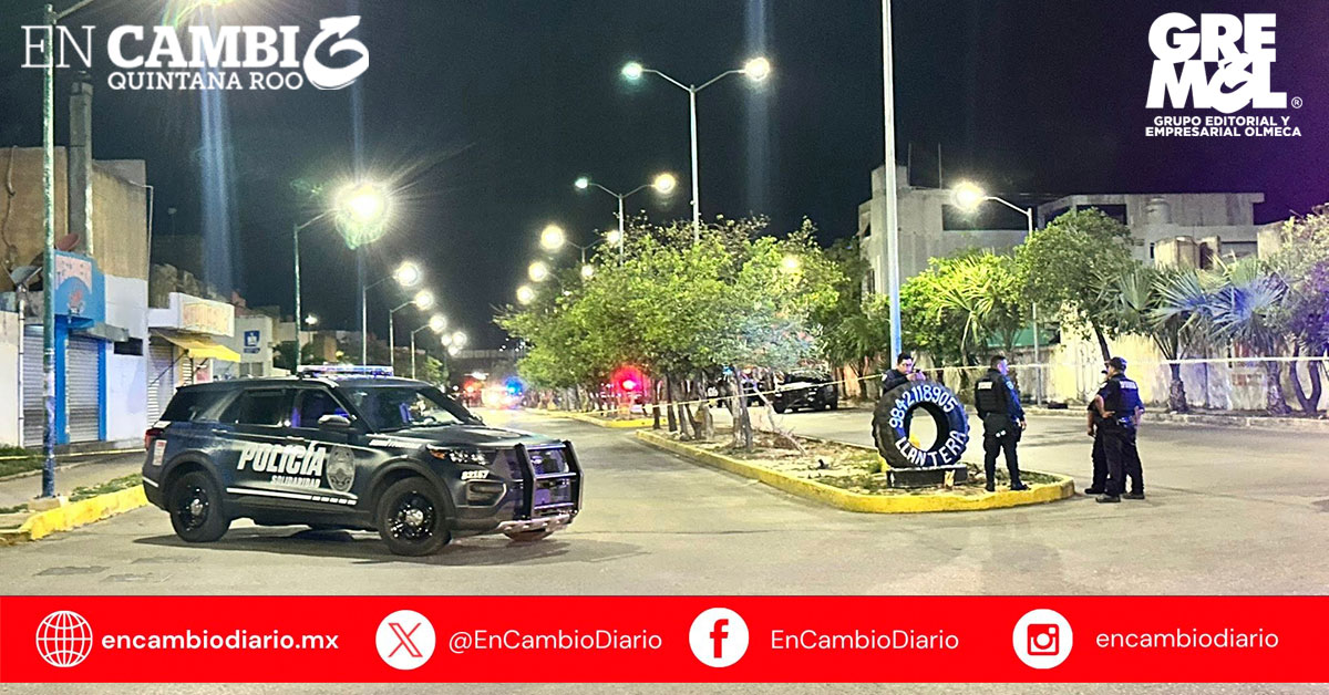 Enfrentamiento en Playa del Carmen deja un policía y un civil muertos tras reporte de violencia familiar