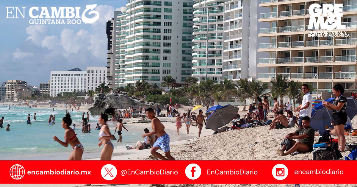 Onda de calor impacta a Quintana Roo con cielos despejados y fuertes rachas de viento