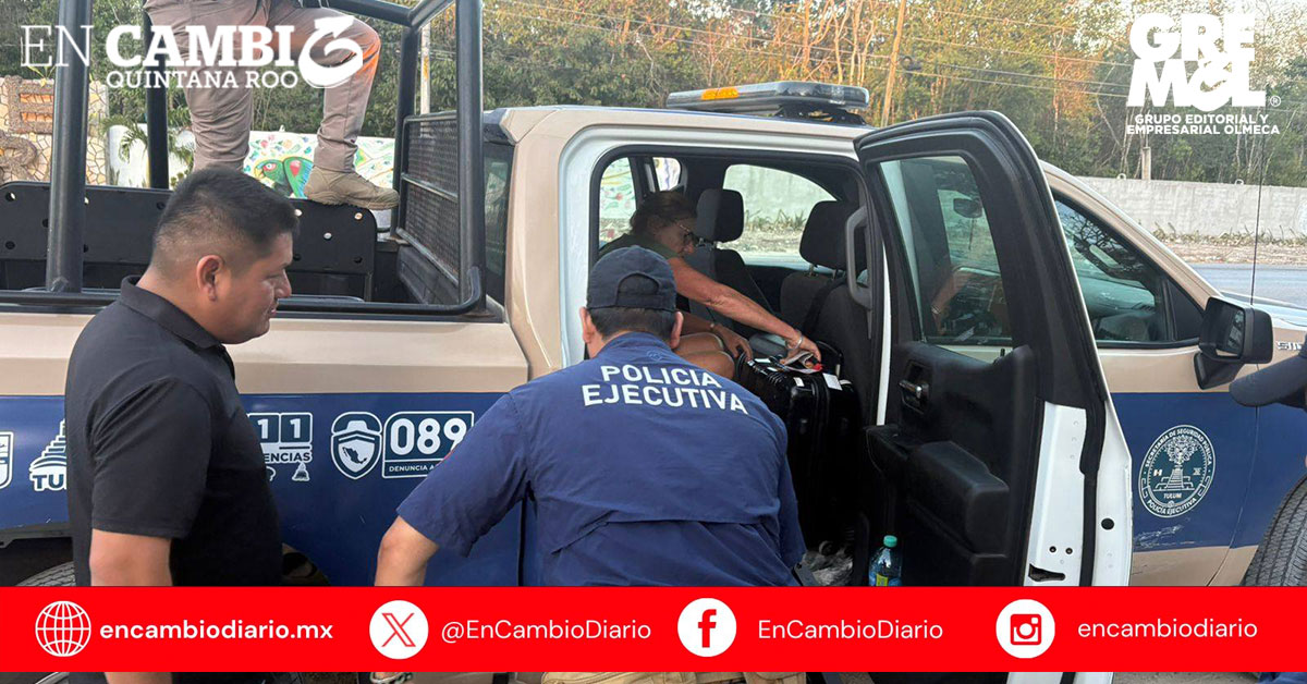 Turistas neozelandeses sufren robo de maleta en trayecto Cancún–Tulum
