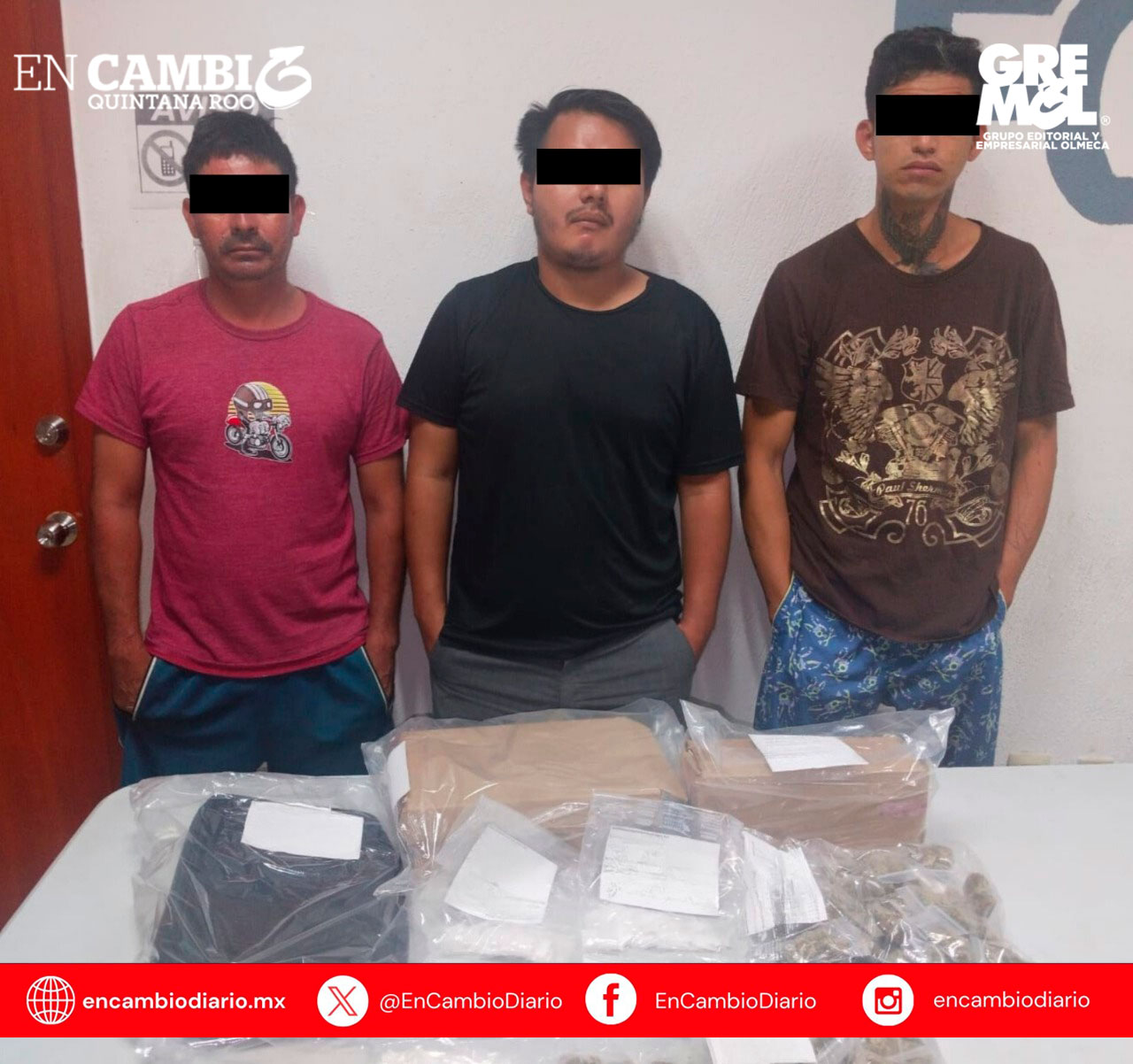 Vinculan a proceso a 10 personas por narcomenudeo en distintos municipios de Quintana Roo