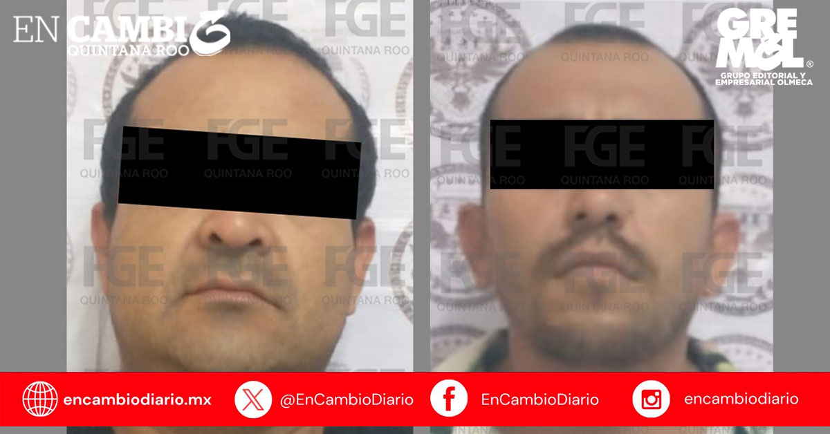 Vinculan a proceso a dos hombres por extorsión en la Zona Continental de Isla Mujeres