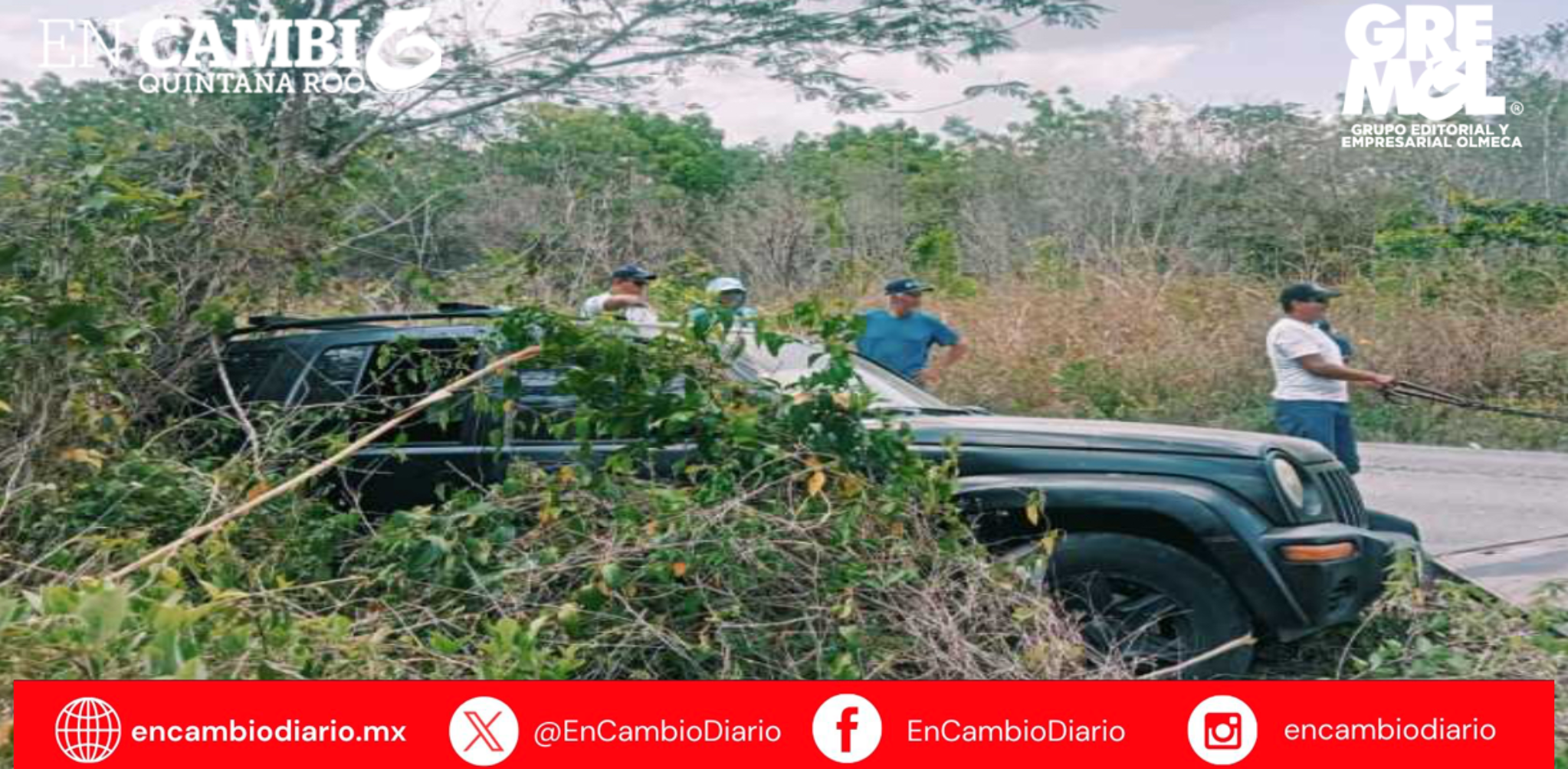 Choque en carretera Valladolid Nuevo-La Esperanza, deja un lesionado