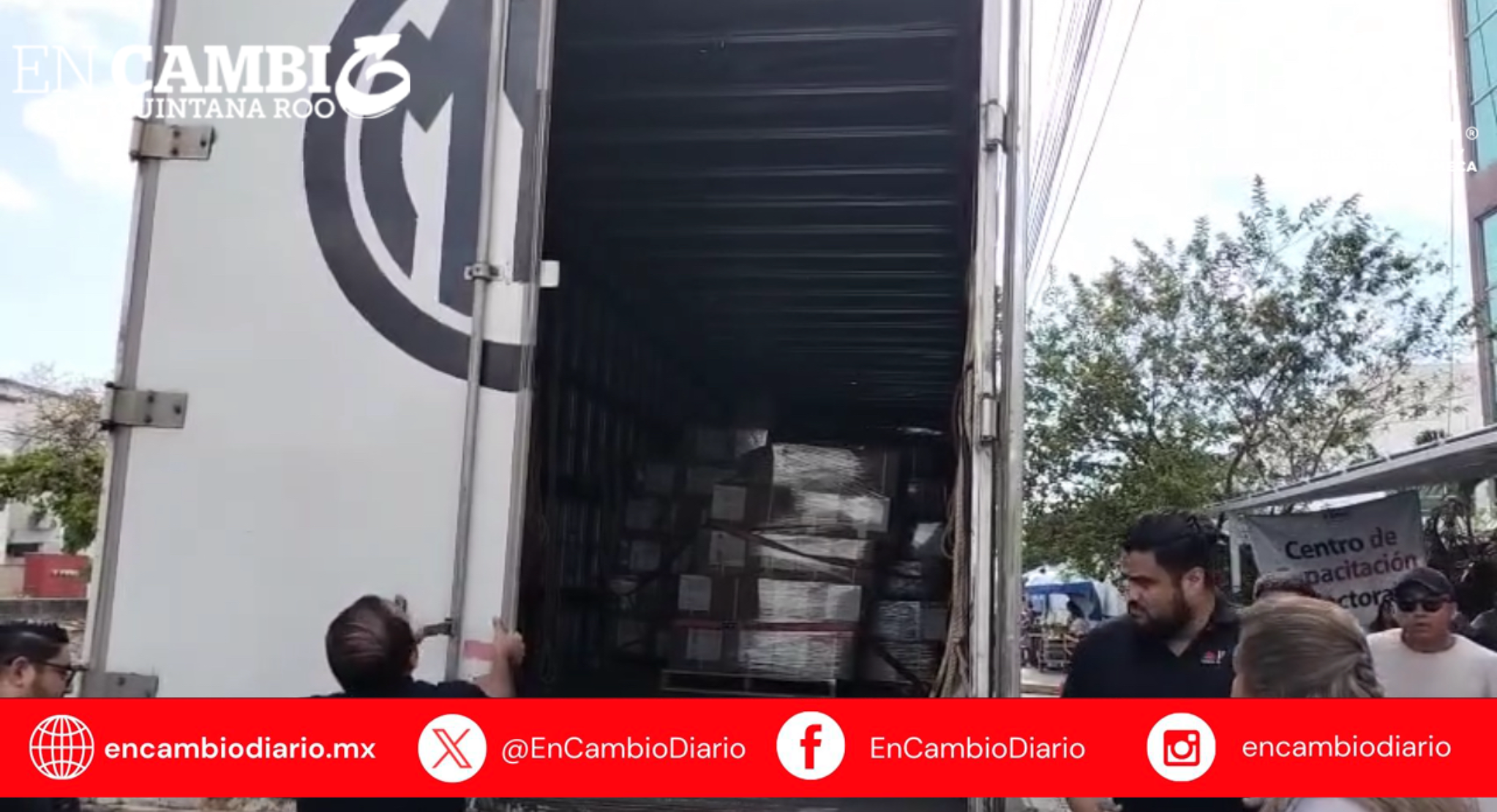 Llega material electoral a Cancún para elección judicial del 1 de junio