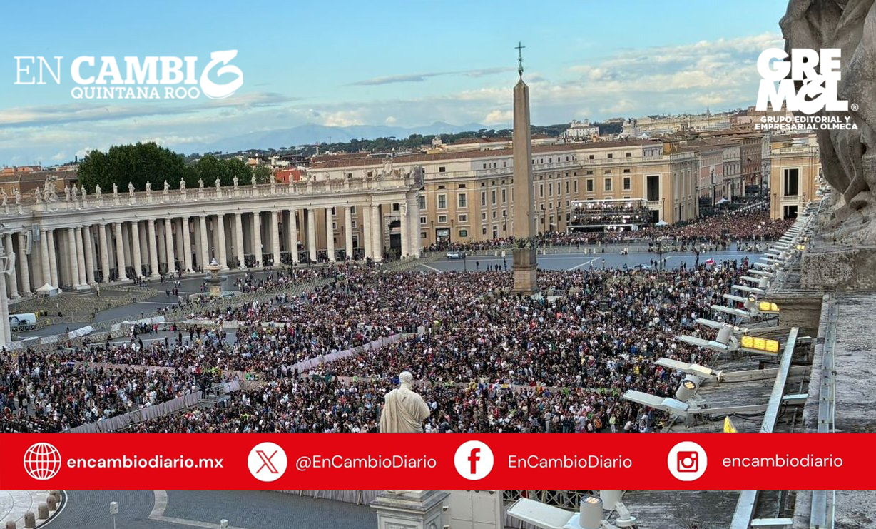 Ya esperan miles primera fumata en plaza de San Pedro