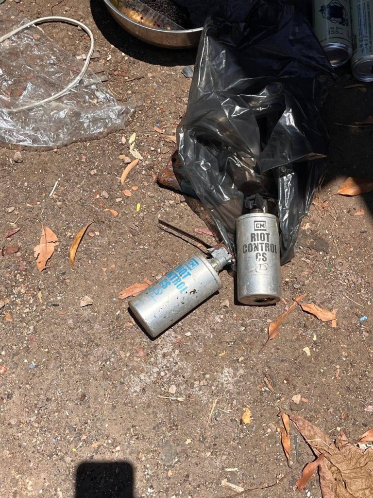 Recicladora resultó herida por explosión de granada