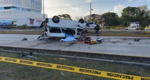Choque en Cancún deja muertos