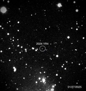 El asteroide 2024 YR4 es un objeto cercano a la Tierra (NEO) clasificado como tipo Apolo