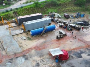 La planta fue detectada cerca del complejo petroquímico, en Coatzacoalcos