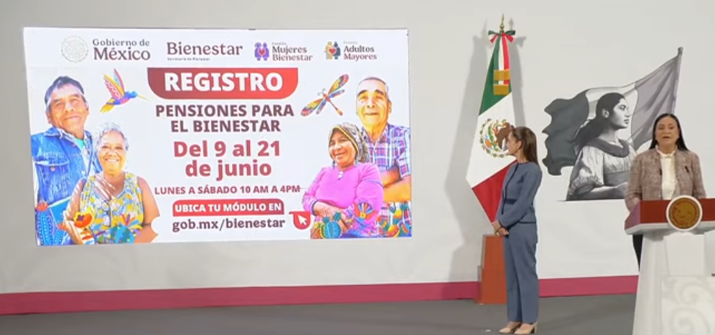 Secretaria de Bienestar anuncia nuevos registros para Pensión Bienestar