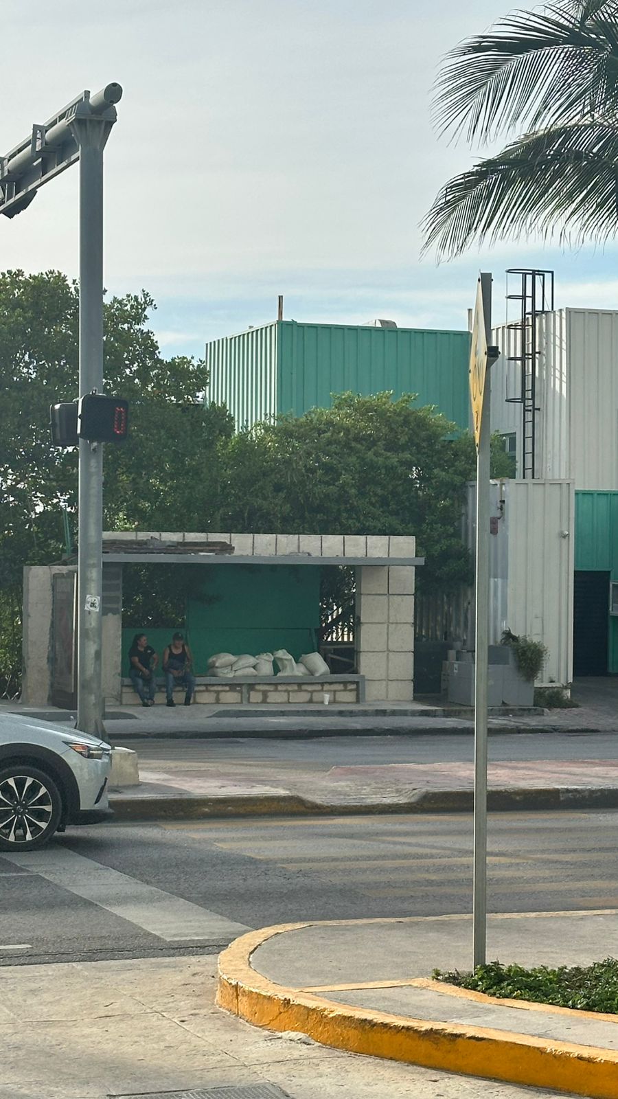 Zona Hotelera de Cancún en malas condiciones
