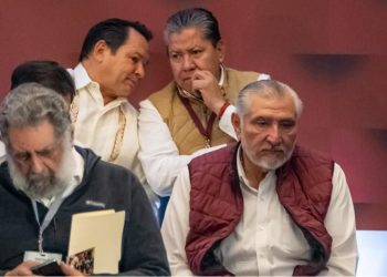 Adán Augusto reaparece en el Consejo Nacional de Morena