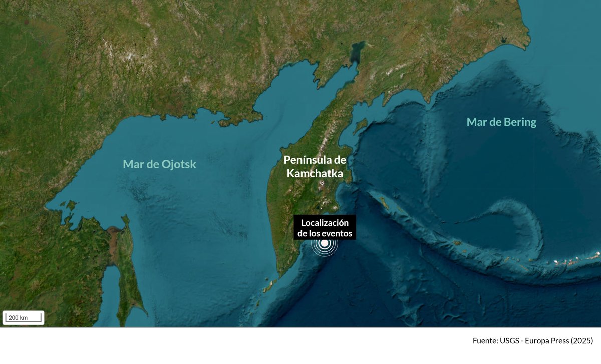 Alerta de tsunami en Rusia