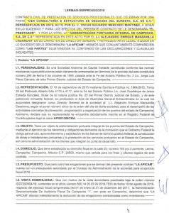 Asesoría fiscal contratada a empresa de buceo