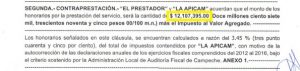 Asesoría fiscal contratada a empresa de buceo
