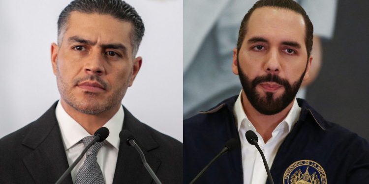 Bukele responde a Harfuch