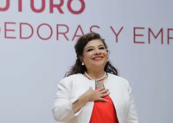 Clara Brugada admite corrupción en las invasiones