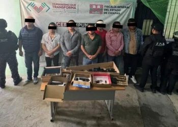 Capturan a presuntos miembros del Cártel de Sinaloa: Impactante operativo en Chiapas