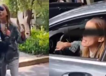 El policía agredido presentó denuncia contra Lady Racista